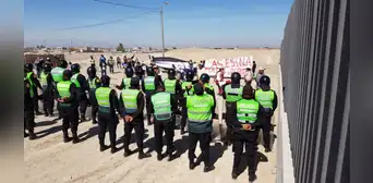 Arequipa: la accidentada visita del ministro Pérez-Reyes en Majes