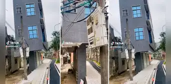 Inusual construcción de edificio deja con los pelos de punta a miles: ¿la vivienda del futuro? Inusual construcción de edificio deja con los pelos de punta a miles: ¿la vivienda del futuro?