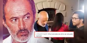 "Mira tutoriales de cómo ser educado": critican a Carlos Alcántara por desplante a Henry Spencer "Mira tutoriales de cómo ser educado": critican a Carlos Alcántara por desplante a Henry Spencer