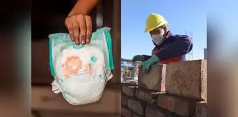 Pañales usados sirven como material de construcción: así es el proceso