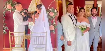 Luigui Carbajal se casó con su pareja, Diana Castro: así fue el momento en el que se dieron el 'sí' Luigui Carbajal se casó con su pareja, Diana Castro: así fue el momento en el que se dieron el 'sí'