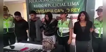 Se juntaban para asaltar: 2 parejas de novios robaban a transeúntes en SJL