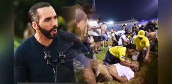 Bukele sobre tragedia en estadio de El Salvador: "Los culpables no quedarán en la impunidad" Bukele sobre tragedia en estadio de El Salvador: "Los culpables no quedarán en la impunidad"