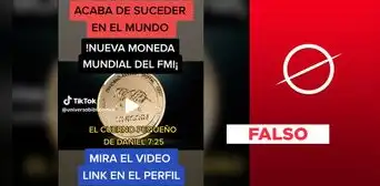 El FMI no ha presentado una "nueva moneda mundial", como afirma un viral de TikTok