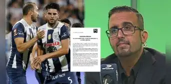 Periodista de DirecTV se disculpó públicamente tras decir que Alianza perdió con "arbitraje pulcro"