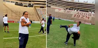 Jugadoras de Alianza Lima y sus polémicos gestos previo al clásico ante la 'U' Jugadoras de Alianza Lima y sus polémicos gestos previo al clásico ante la 'U'