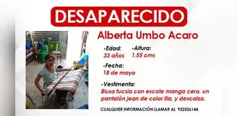 Mujer con epilepsia lleva 4 días desaparecida en Piura