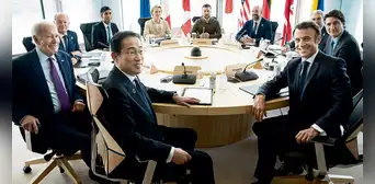 Ucrania recibe más logística militar y apoyo del G7 Ucrania recibe más logística militar y apoyo del G7