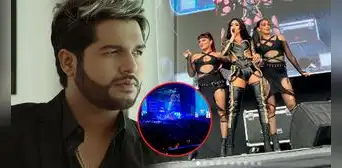 Jair Mendoza reprocha al público que pifió a Michelle Soifer en concierto: "Qué pena da mi país" Jair Mendoza reprocha al público que pifió a Michelle Soifer en concierto: "Qué pena da mi país"