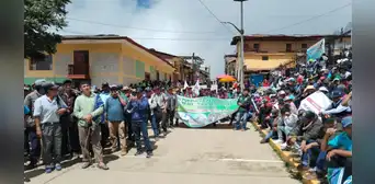 Piura: cientos de personas marcharon contra minería en Ayabaca y Huancabamba Piura: cientos de personas marcharon contra minería en Ayabaca y Huancabamba
