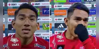 Pese a caer goleado, delantero de Comercio lloró tras debut: "Mi sueño es sacar adelante a mi familia" Pese a caer goleado, delantero de Comercio lloró tras debut: "Mi sueño es sacar adelante a mi familia"