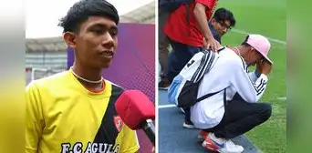 Futbolista amateur de Yurimaguas llora tras conocer el Estadio Nacional: “Estoy muy emocionado”