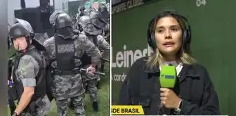 Policía brasileña lanzó bombas lacrimógenas y agredió a jugadores de Universitario