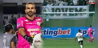 Carvallo fue tendencia tras gol de Goiás e hinchas no le perdonan: "Cómo te van hacer ese gol"