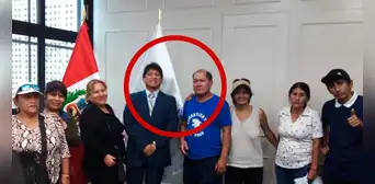 Josué Gutiérrez se reúne con líder del grupo extremista Los Combatientes, cercano a la Resistencia