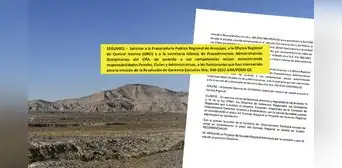 Arequipa: insisten en anular resolución que entrega tierras a mina Zafranal