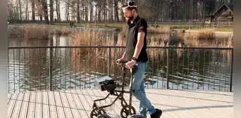 Tetrapléjico vuelve a caminar gracias a una conexión digital entre su cerebro y su médula espinal