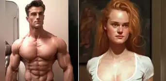 Las inquietantes imágenes del hombre y la mujer 'perfectos' según la inteligencia artificial