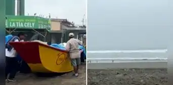 "Queremos apoyo para sobrevivir": 200 pescadores son afectados por oleaje anómalo en Cañete "Queremos apoyo para sobrevivir": 200 pescadores son afectados por oleaje anómalo en Cañete