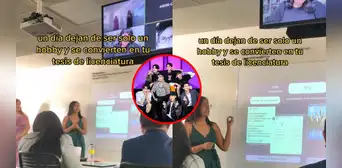 Fanática de BTS presenta su tesis sobre el famoso grupo coreano y se vuelve viral: “Increíble”
