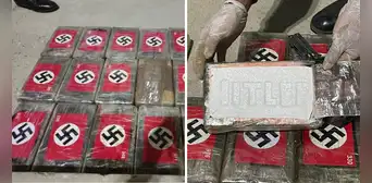 Paquetes de cocaína con el nombre de Hitler y la esvástica fueron incautados en Piura Paquetes de cocaína con el nombre de Hitler y la esvástica fueron incautados en Piura