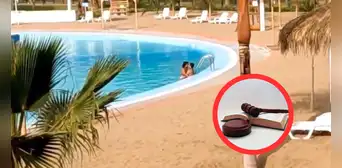 Pareja tiene sexo en playa artificial: ¿cuál es la sanción por tener intimidad en un lugar público?