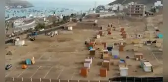 Pucusana: cientos de traficantes invaden cerca de 30 hectáreas de un terreno del Estado Pucusana: cientos de traficantes invaden cerca de 30 hectáreas de un terreno del Estado