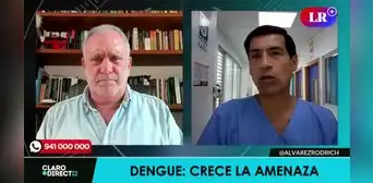 Marco Almerí: Todos los años tenemos casos de dengue, pero este 2023 constituye una epidemia
