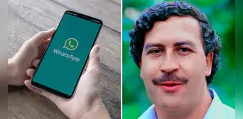 Mujer denuncia a su vecino por usar sticker de Pablo Escobar en el grupo de WhatsApp del edificio