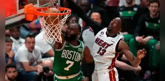 Los Boston Celtics derrotaron 110-97 a los Miami Heat y fuerzan un sexto juego en las finales de Conferencia