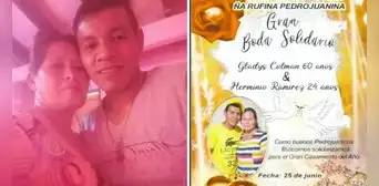 Mujer de 60 años organiza colecta para casarse con su novio, de 24, en Paraguay Mujer de 60 años organiza colecta para casarse con su novio, de 24, en Paraguay