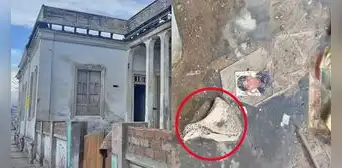 Hombre vive dentro de una morgue abandonada en Huanchaco: "Ahí están sus huesitos"