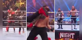 Kevin Owens y Sami Zayn retienen los títulos luego que Roman Reigns fuera atacado por los Usos Kevin Owens y Sami Zayn retienen los títulos luego que Roman Reigns fuera atacado por los Usos