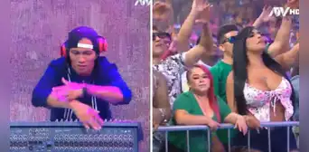 ‘Pepino’ canta famoso tema de Flor Pileña y pone a bailar a todo el elenco de JB
