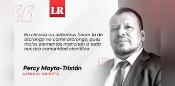 Mala ciencia, por Percy Mayta-Tristán Mala ciencia, por Percy Mayta-Tristán