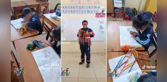 “Olvídate de la cartuchera”: niños van a clases con 'pulpitos' hechos a mano para no perder sus útiles “Olvídate de la cartuchera”: niños van a clases con 'pulpitos' hechos a mano para no perder sus útiles