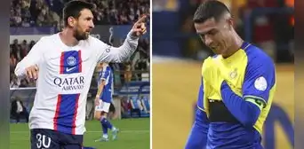 El mismo día que Messi igualó el récord de títulos, Cristiano se quedó sin campeonar en Arabia