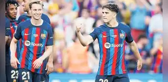 Barcelona: Culés celebraron en casa tras victoria ante Mallorca Barcelona: Culés celebraron en casa tras victoria ante Mallorca