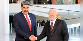 Nicolás Maduro llega a Brasil para cumbre convocada por Lula Da Silva con presidentes de Sudamérica Nicolás Maduro llega a Brasil para cumbre convocada por Lula Da Silva con presidentes de Sudamérica