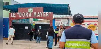 Callao: evacúan colegio Dora Mayer tras presunto ataque con armas de fuego