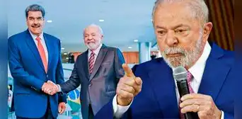 Lula da Silva defiende a Maduro y asegura que el autoritarismo en Venezuela "es una narrativa construida" Lula da Silva defiende a Maduro y asegura que el autoritarismo en Venezuela "es una narrativa construida"