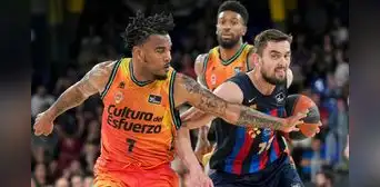 Con el pie derecho: Barcelona vence 84-74 a Valencia y se pone adelante en los cuartos de la Liga ACB