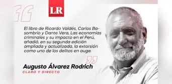 El peligroso boom de la extorsión S.A., por Augusto Álvarez Rodrich