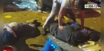 La Victoria: capturan a 3 delincuentes que asaltaron a un comerciante a mano armada