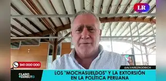 AAR: "La política y la sociedad peruana están siendo manejadas por extorsionadores"