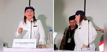 Ministra de Salud abandonó conferencia tras cuestionamientos por situación de dengue en Piura