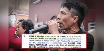 Abren segundo proceso por difamación contra líder de grupo violentista La Resistencia