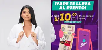 Yape te lleva al concierto de Nickol Sinchi por solo S/10: ¿cómo adquirir la promo? Yape te lleva al concierto de Nickol Sinchi por solo S/10: ¿cómo adquirir la promo?