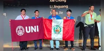 Estudiantes de San Marcos y la UNI ganan competencia tecnológica de Huawei en China