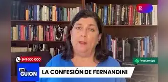 RMP: A Fernandini le aconsejaron que diga la verdad y esta es más delictiva que lo que dijo antes RMP: A Fernandini le aconsejaron que diga la verdad y esta es más delictiva que lo que dijo antes